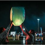 balloons, darling, night, clouds, festival, people, nature, love